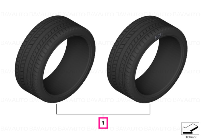 36120420626 - Anvelopa de iarnă 175/65R15 84T - BMW - Mini - Mini 3 Usi R50, Mini 3 Usi R56 - de la 01.04.2001 - Original …