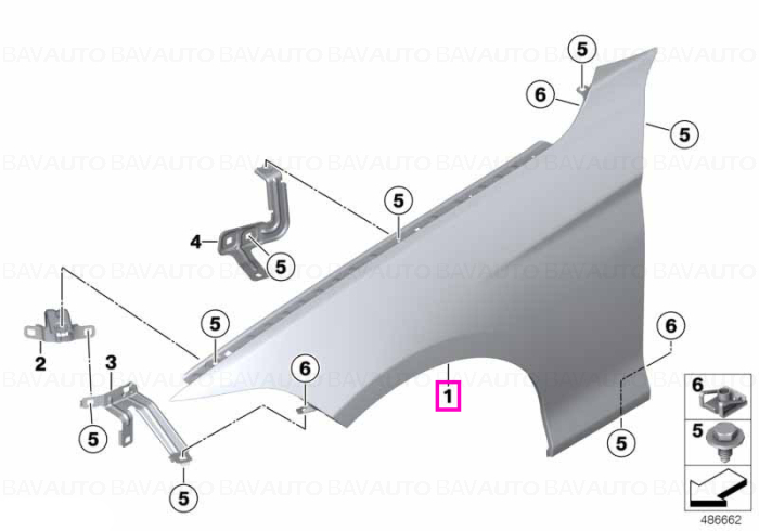 41009633548 - Piesa de schimb originala BMW Group - 41009633548 - Original BMW Group - BavAUTO