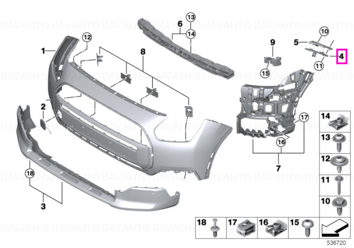 51115A091F2 - Piesa de schimb - BMW - Original BMW Group - BavAUTO