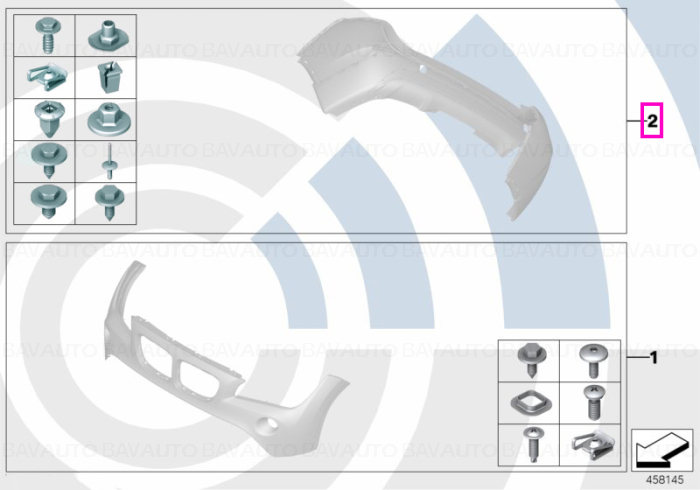 51122410288 - Set of mount