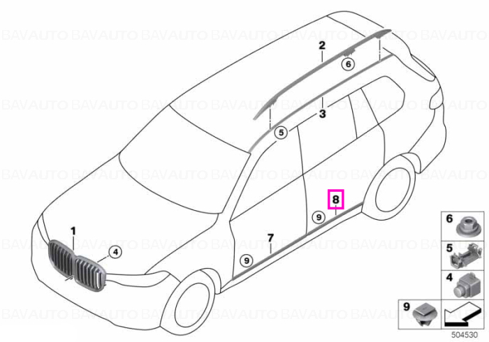 51135A165E5 - Piesa de schimb originala BMW Group - 51135A165E5 - Original BMW Group - BavAUTO