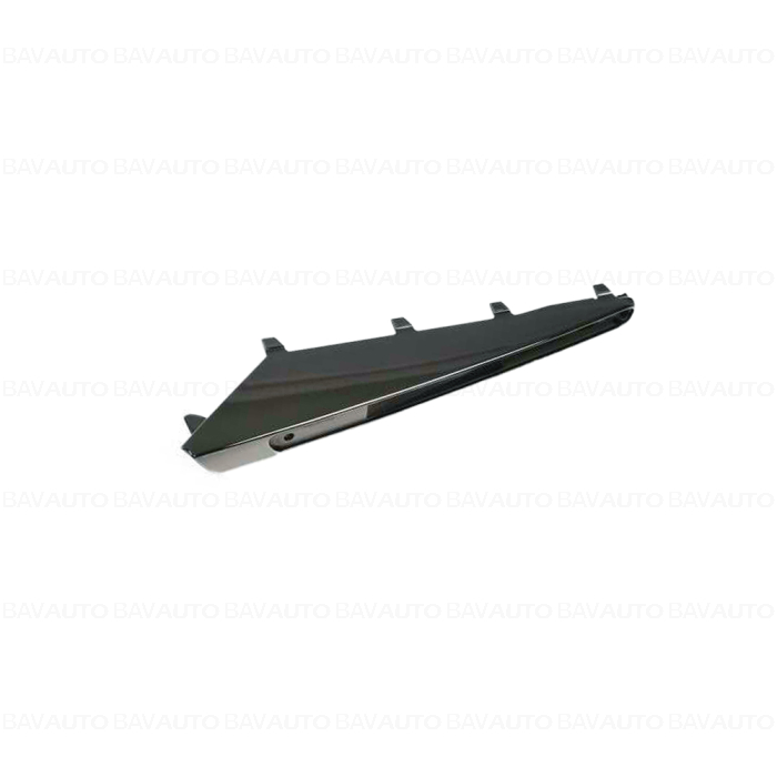 Grila ornamentala aripa fata, stanga, crom negru (BMW Individual) - BMW Seria 3 E92 M3 - tip motor S65