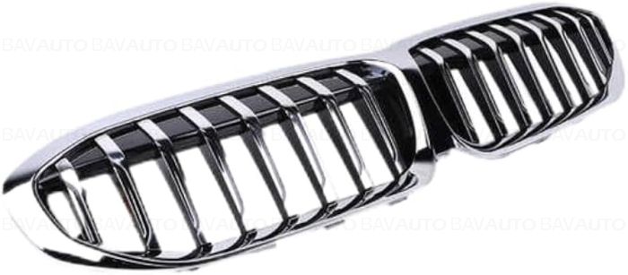 51137449432 - Grila frontala cromata - LUXURY LINE - BMW Seria 3 G20, G21, G28 - Original BMW