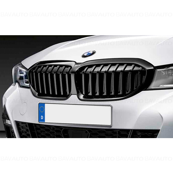 51138072086 - Grila fata BMW M Performance - BMW Seria 3 G20, G21 - Parking assistance system Plus - Original BMW
