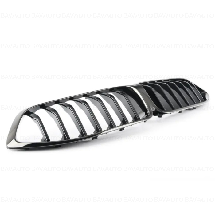 Grila ornamentala frontala radiator, negru cromat - BMW Seria 8 G14 G15 G16