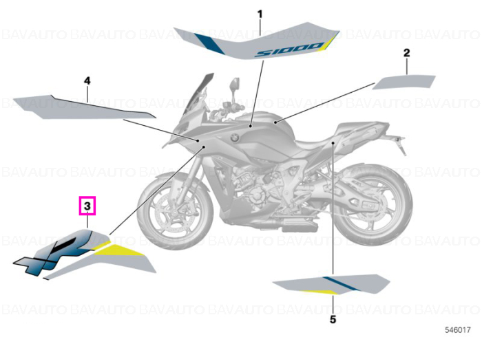 51145A82953 - Piesa de schimb originala BMW Group - 51145A82953 - BMW Motorrad - Original BMW Motorrad Group - BavAUTO