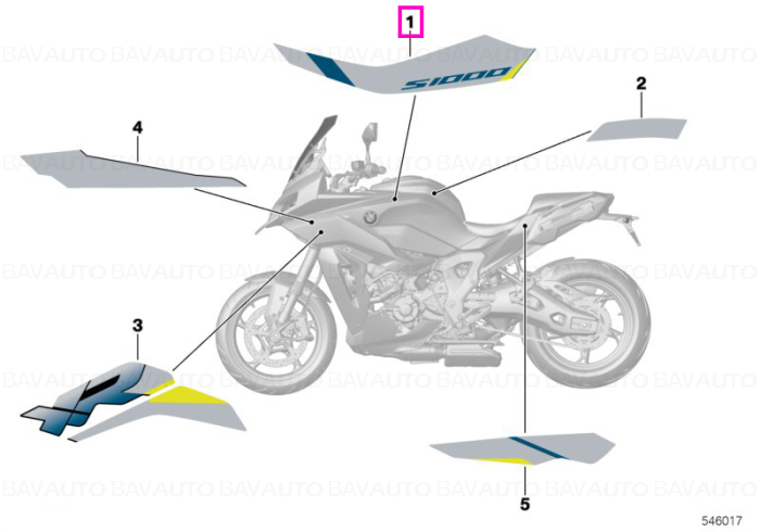 51145A82955 - Piesa de schimb originala BMW Group - 51145A82955 - BMW Motorrad - Original BMW Motorrad Group - BavAUTO
