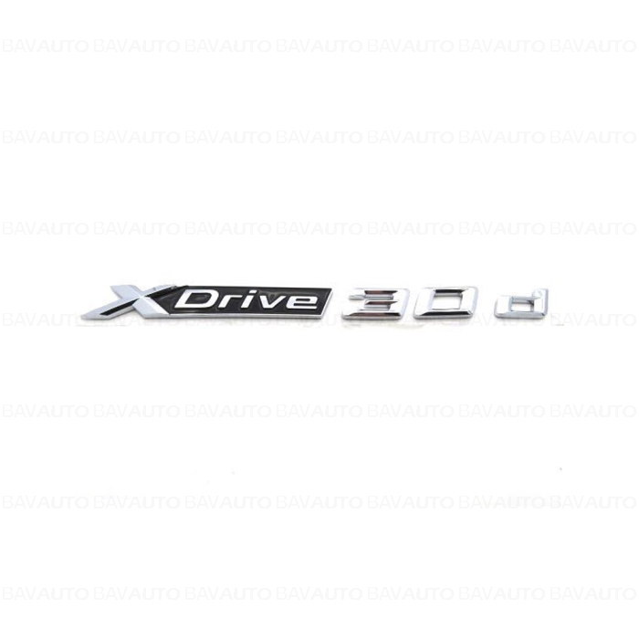 51147436019 - Lettering X-DRIVE 30D - BMW - X5 G05, X7 G07 - de la 01.08.2018 - Original BMW Group - BavAUTO