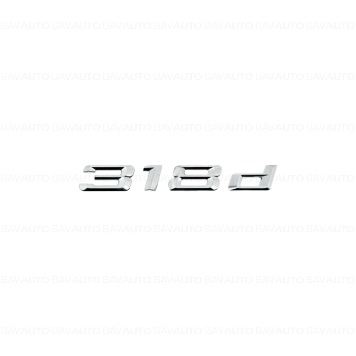 Inscriptie "318d" - BMW Seria 3 G20 G21 - tip motor B47B