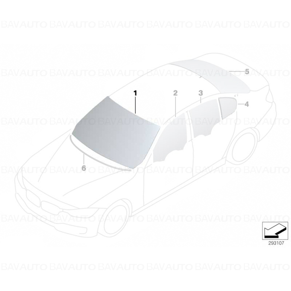 51317258066 - Windscreen