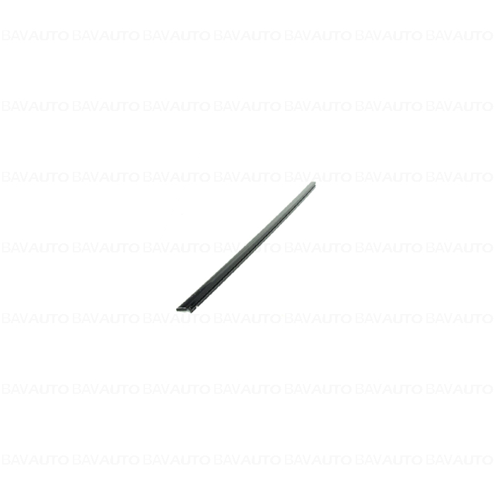 Ornament superior cadru geam usa spate, dreapta, Negru Lucios (Glanzschwarz) - X5 F15 F85M