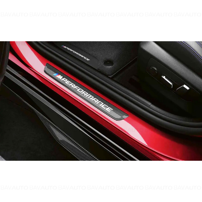 Ornament prag lateral fata, fibra carbon, "M Performance" - BMW Seria 5 G60 G61, iX I20, X1 U11 U12, X2 U10, X4 G45