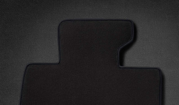 51479810417 - Set covorase fata/spate, Velur, Negru (Carbon Black) - Mini Coutryman R60, Paceman R61 - Original BMW