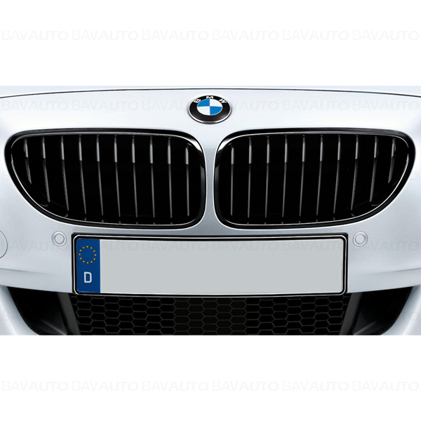 51712151895 - Grila fata stanga, negru lucios "BMW M Performance" - BMW E90, E91 - Original BMW M Performance