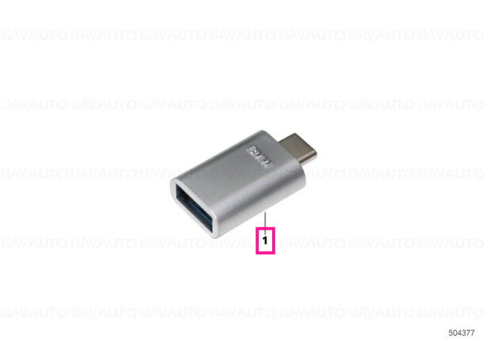 61122470922 - Adapter USB-C connector to USB-A socket  - Original BMW
