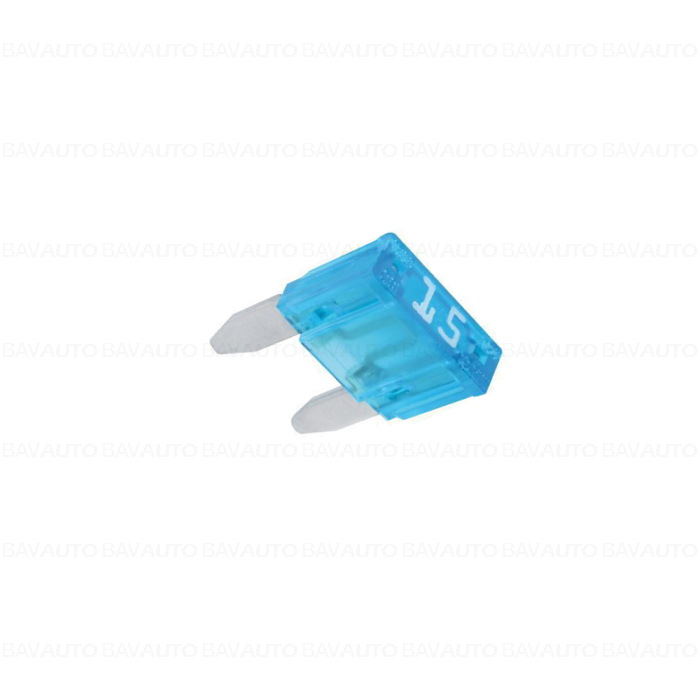 Siguranta Mini, albastra, 15A - BMW Seria 1, Seria 2, Seria 3, Seria 4, Seria 5, Seria 6, Seria 7, Seria 8, i3L, i4, iX3, X1, X1L, X2, X3, X3L, X4, X5, X5L, X6, X7, Z4, Z8, MS, Supra