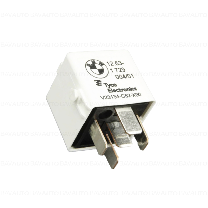 61361729004 - Releu, contact normal deschis, alb - BMW Seria 3 E30 E36, Seria 5 E28 E34 E39, Seria 7 E32 E38, Seria 8 E31, Z1 E30, Z3 E36 - Original BMW