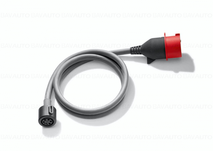 61905A138D8 - Cablu adaptor CEE 32 A (rosu, trifazat) pentru încărcător rapid flexibil - Original BMW