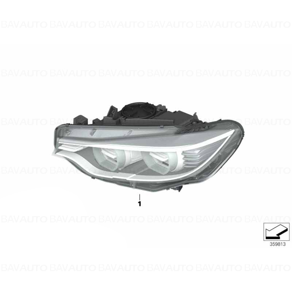 63117377850 - Far LED AHL - BMW Seria 3 F80 M3, Seria 4 F32, F33, F36, F82 M4, F83 M4 - dreapta | BavAUTO