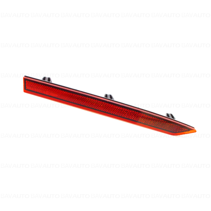 Catadioptru/Ornament reflectorizant bara protectie spate, stanga - BMW Seria 1 F70, Seria 3 G80 G81 M3, Seria 4 G82 G83 M4
