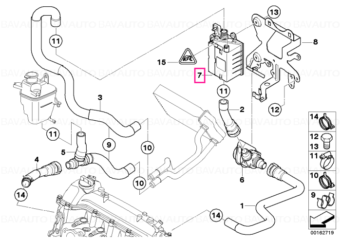 64129145439 - Modul electric incal - Original BMW