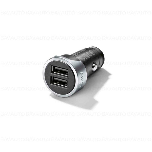 65412458285 - BMW USB Dual Charger - Incarcator dual USB Type-A | Original BMW 