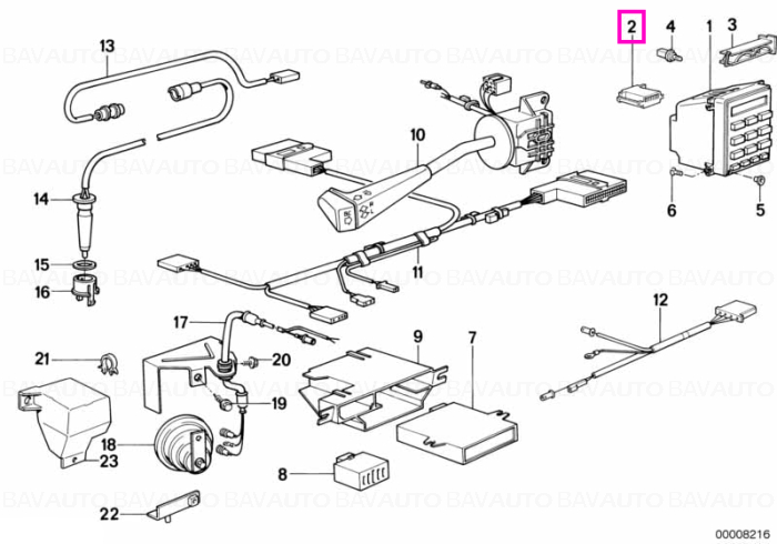 65811375818 - Coding plug - BMW - Original BMW
