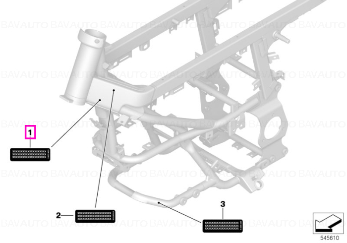 71228864417 - Piesa de schimb originala BMW Group - 71228864417 - BMW Motorrad - Original BMW Motorrad Group - BavAUTO