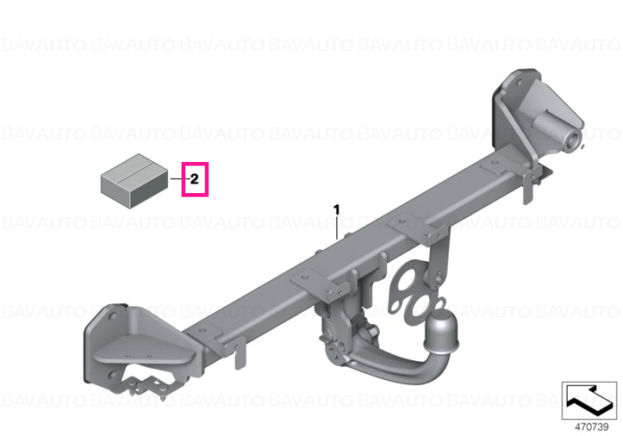 71602469982 - Retrofit kit, electr. additional parts - Original BMW