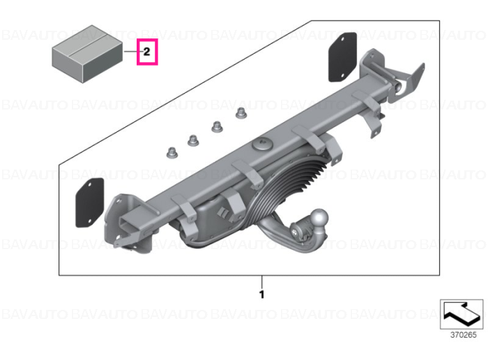 71602475451 - Retrofit kit, electr. additional parts - Original BMW