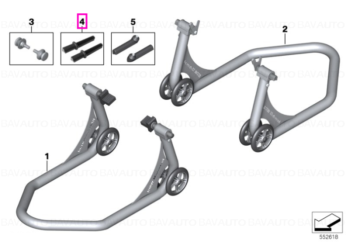 77025A0A461 - Piesa de schimb originala BMW Group - 77025A0A461 - BMW Motorrad - Original BMW Motorrad Group - BavAUTO