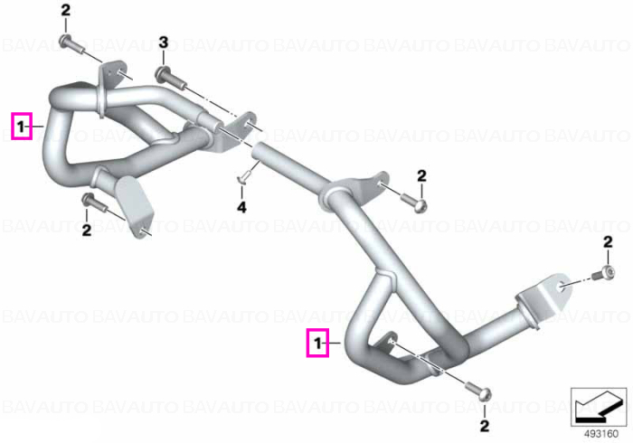 77145A5A554 - Piesa de schimb originala BMW Group - 77145A5A554 - BMW Motorrad - Original BMW Motorrad Group - BavAUTO