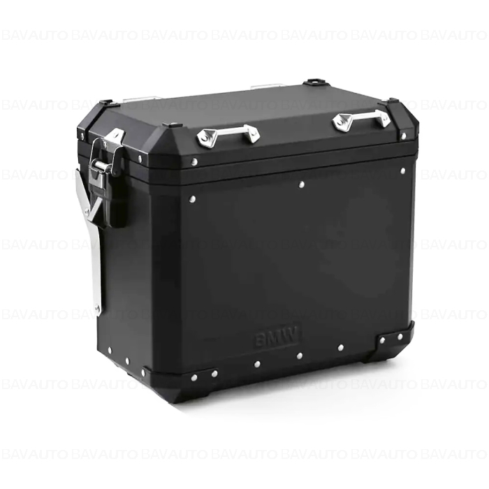 77412472173 - Aluminum case black left - BMW Motorrad - Original BMW Motorrad Group - BavAUTO
