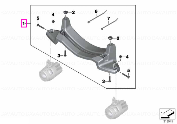 77511542180 - Piesa de schimb originala BMW Group - 77511542180 - BMW Motorrad - Original BMW Motorrad Group - BavAUTO