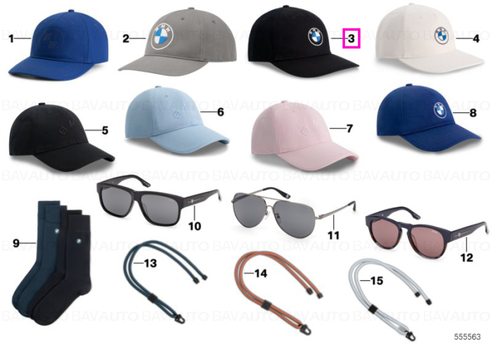 Cod: 80165B810F7 - BMW Cap Logo