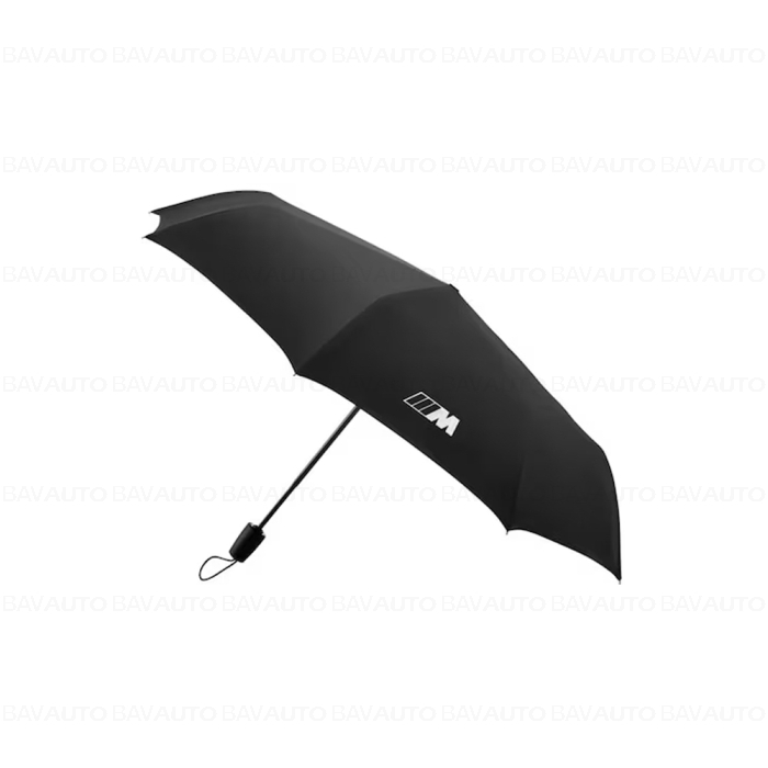 Umbrela de buzunar, Neagra (Black), Logo "M"