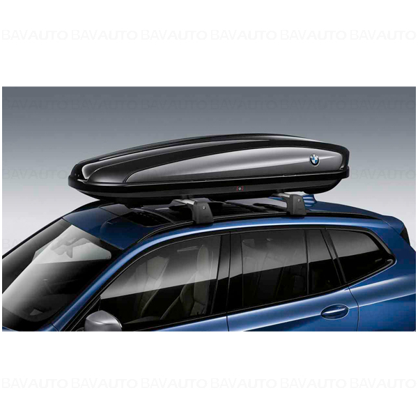 82732406460 - Cutie plafon bagaje BMW (portbagaj plafon) 420 litri - Negru / Argintiu | Original BMW
