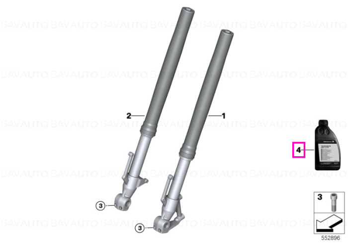83105B58B15 - Piesa de schimb - BMW Motorrad - Original BMW Motorrad Group - BavAUTO