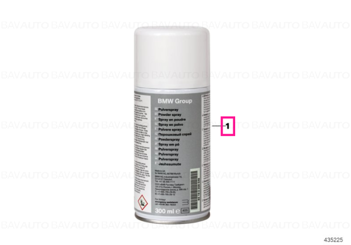 83192473511 - Powder spray 300ML - Original BMW