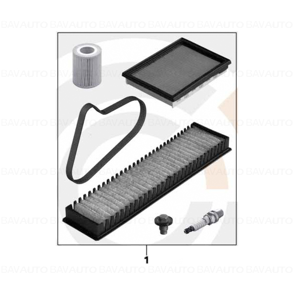 88002179719 - Kit de revizie II Value-Line - Mini R50, R52 - 1.4i, 1.6i | BavAUTO