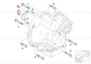 07119905413 - Hex Bolt M6X16-U1-A2-70 - BMW - Seria 5 E60, Seria 5 E61 LCI - de la 01.04.2001 - Original BMW Group - BavAUTO