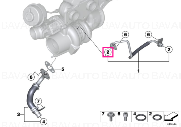 07119907330 - O-ring 10X2,5 - BMW - X5 E70, X6 E71 - de la 01.07.2009 - Original BMW Group - BavAUTO