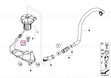 07147263759 - Șurub cap oval cu șaibă ISA M6X21 - BMW - Seria 5 E60, Seria 5 E60 LCI - de la 03.03.2003 - Original BMW Gro…