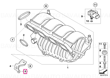 07147543920 - Hex Bolt with washer M6X20 - BMW - Mini - Seria 1 F20, Seria 1 F20 LCI - de la 01.09.2006 - Original BMW - M…
