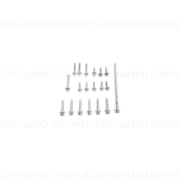 Set suruburi aluminiu pompa ulei - BMW Seria 1 E81 E82 E87 E88, Seria 3 E90 E91 E92 E93, Seria 5 E60 E61 F10 F11 F18, Seria 6 E63 E64, Seria 7 E65 E66 F01 F02, X1 E84, X3 E83 F25, X5 E70, X6 E71, Z4 E85 E86 E89
