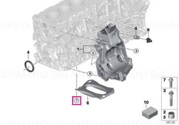 11418612615 - ASA-Bolt M8X35 - BMW - X6 E71, Seria 1 E82 - de la 03.09.2007 - Original BMW Group - BavAUTO