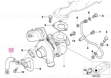 11422249206 - Hose - Original BMW