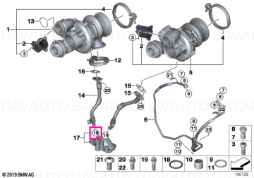 11427578079 - O-ring 13,8X2,64       - Original BMW