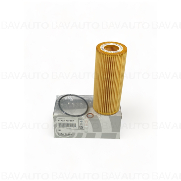 11427787697 - Set filtru ulei motor - BMW Seria 1 E81 E87 E88, Seria 3 E46 E90 E91, Seria 5 E39 E60 E61, Seria 7 E65 E66 E67, X3 E83 - Original BMW