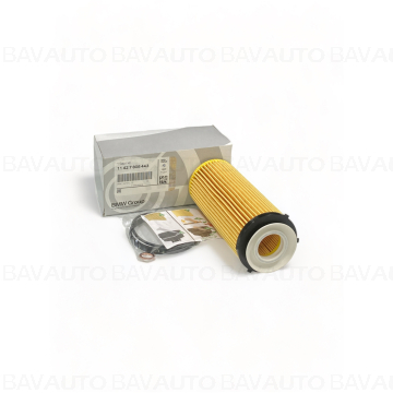 11427808443 - Set filtru ulei motor - BMW Seria 3 E90 E91 E92 E93, Seria 5 F07 F10 F11, Seria 7 F01 F02 F03 F04, X5 E70, X6 E71 E72 - Original BMW